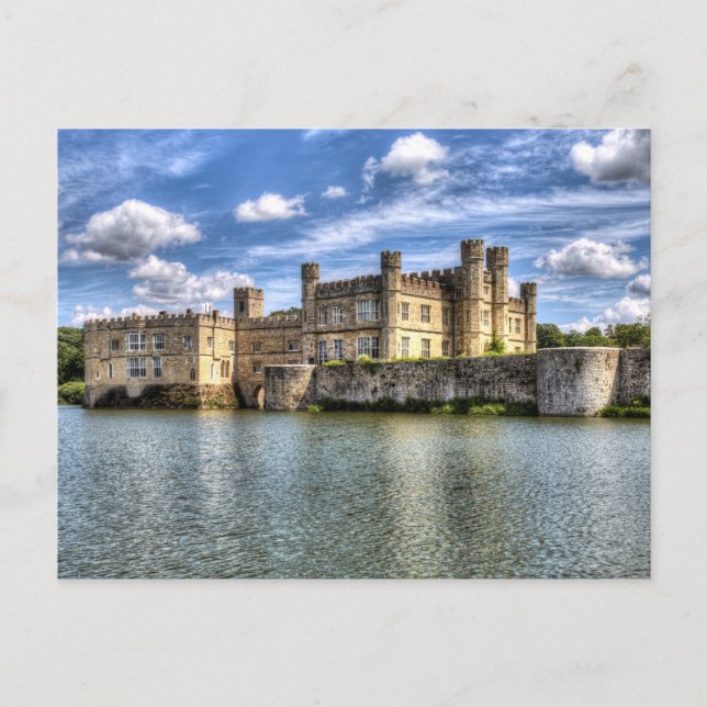 Carte Postale Château de Leeds Kent (Devant)