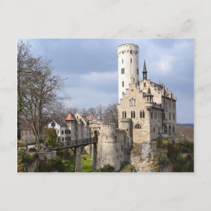 Carte Postale Château de Lichtenstein Allemagne