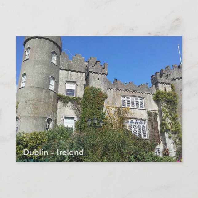 Carte Postale Château de Malahide, Dublin, Irlande (Devant)