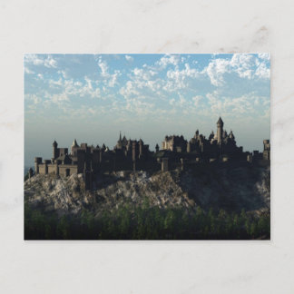 Carte Postale Château de Medieval Hilltop