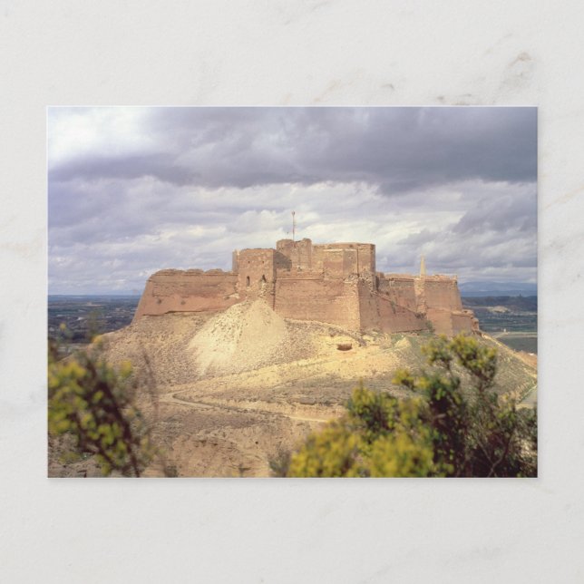 Carte Postale Château de Monzon, où le roi James passa ses premi (Devant)