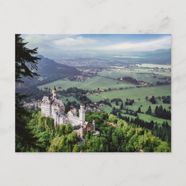 Carte Postale Château de Neuschwanstein (Devant)