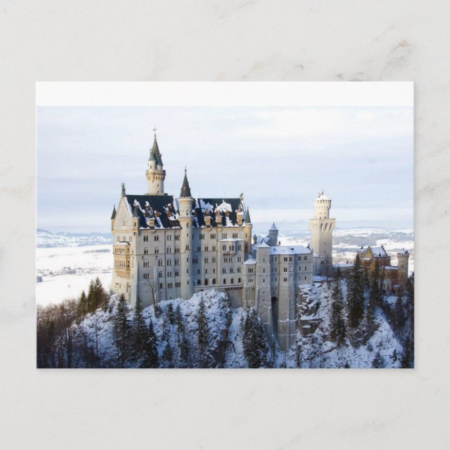 Carte Postale Château de Neuschwanstein 4 (Devant)