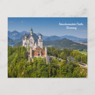 Carte Postale Château de Neuschwanstein, Allemagne Bavière