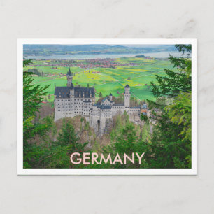 Carte Postale Château de Neuschwanstein en Allemagne