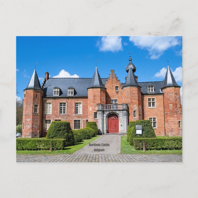 Carte Postale Château de Rumbeke, Belgique (Devant)