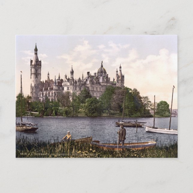 Carte Postale Château de Schwerin (Devant)