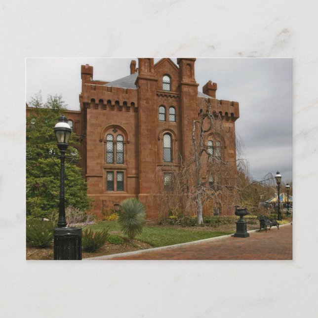 Carte Postale Château de Smithsonian (Devant)
