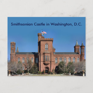 Carte Postale Château de Smithsonian à Washington, D.C.