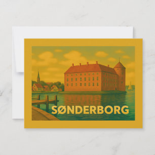 Carte Postale Château de Sønderborg Danemark