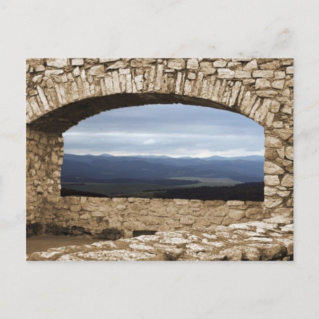 Carte Postale Château De Spis Plus Grand Château D'Europe Centra (Devant)