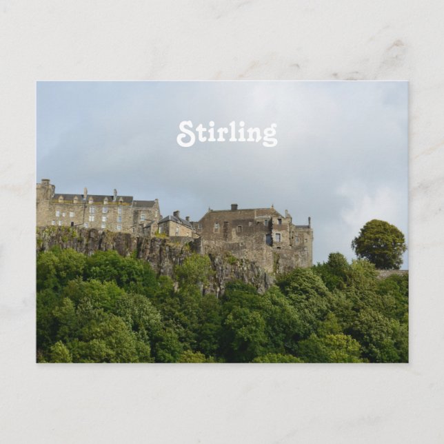 Carte Postale Château de Stirling Écosse (Devant)