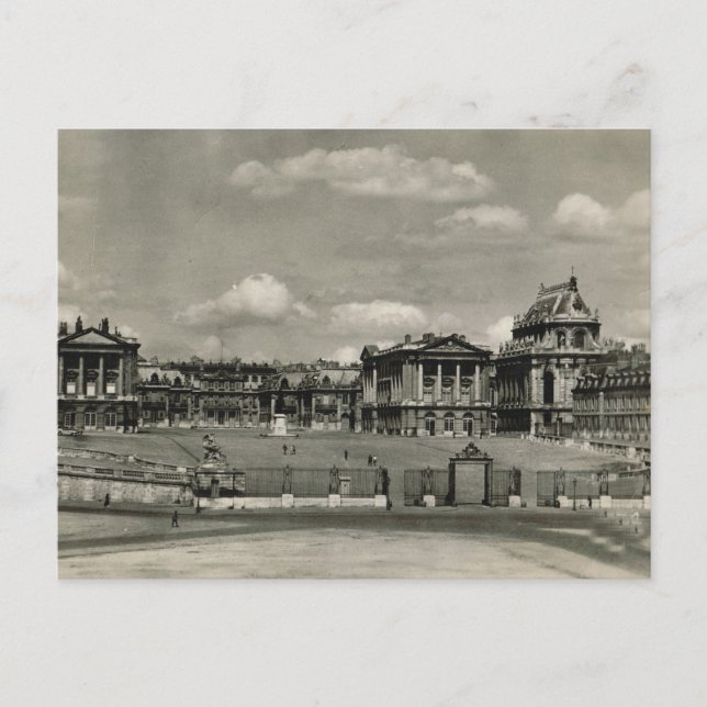 Carte Postale Château de Versailles 1924 (Devant)