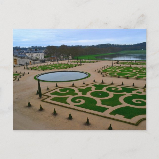 Carte Postale Château de Versailles Jardin en Île-de-France r (Devant)