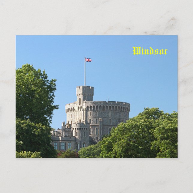 Carte Postale Château de Windsor (Devant)