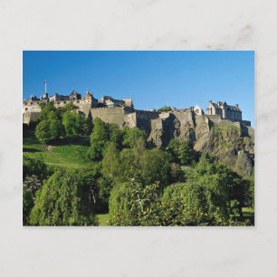 Carte Postale Château d'Édimbourg, Écosse