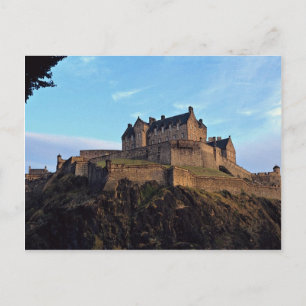 Carte Postale Château d'Édimbourg, Écosse