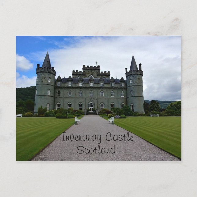 Carte Postale Château d'Inveraray (Devant)