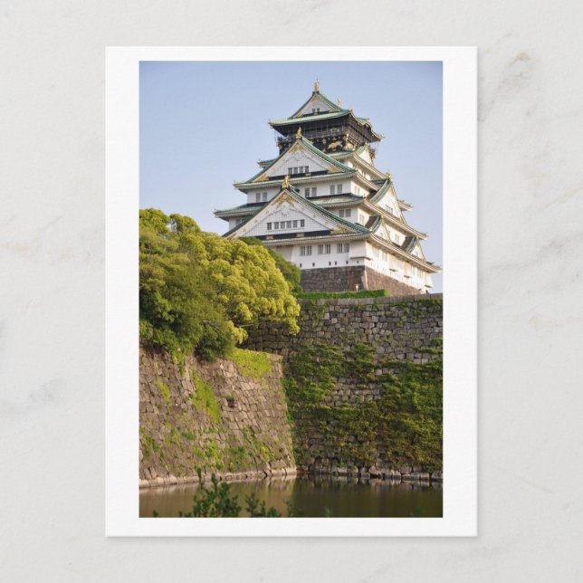 Carte Postale Château d'Osaka (Devant)
