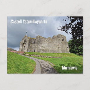 Carte Postale Château d'Oystermouth / Castell Ystumllwynarth