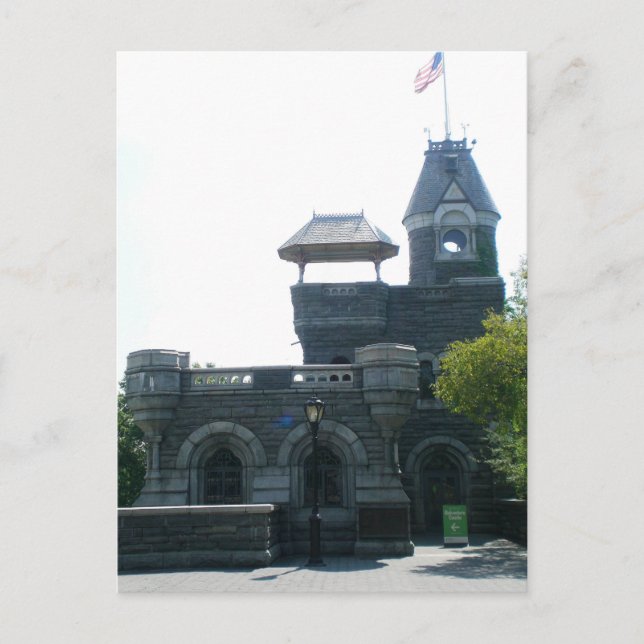 Carte Postale Château du Belvedere NYC (Devant)
