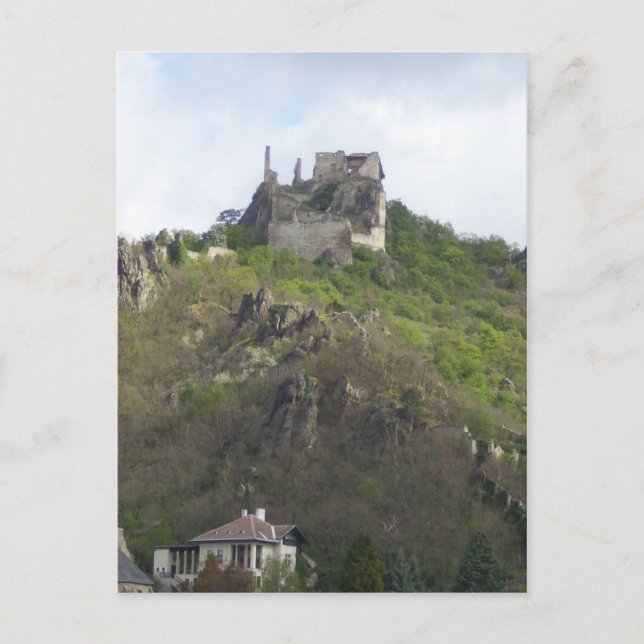 Carte Postale Château Durnstein Allemagne (Devant)