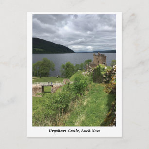 Carte Postale Château d'Urquhart sur Loch Ness, Highlands Scotla