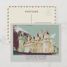 Château d'Ussé dans la vallée de la Loire, France