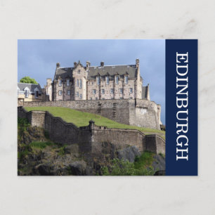 Carte Postale château edinburgh