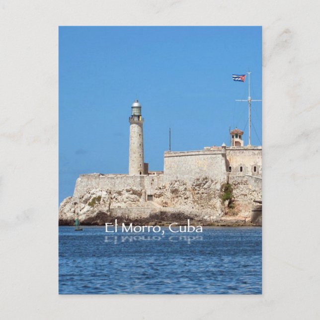 Carte Postale Château El Morro, Cuba (Devant)