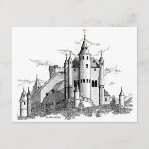 Carte postale - Château espagnol