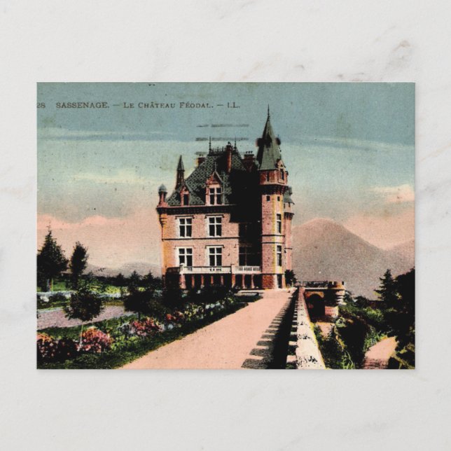 Carte Postale Château français (Devant)