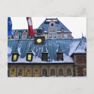Carte Postale Château Frontenac, Québec, Canada