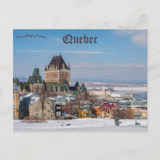 Carte Postale Château Frontenac Québec Québec Québec Québec