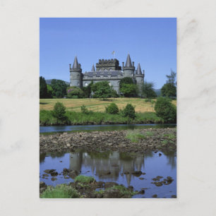 Carte Postale Château Inversible, Strathclyde, Écosse