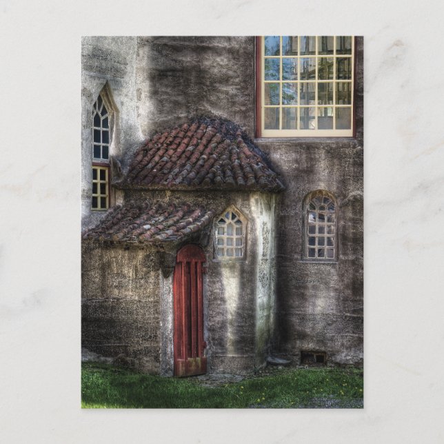 Carte Postale Château - La porte cachée à l'arrière (Devant)