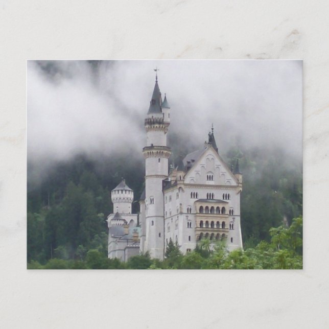Carte Postale Château Neuschwanstein (Devant)
