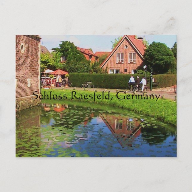 Carte postale Château Raesfeld (Allemagne) (Devant)