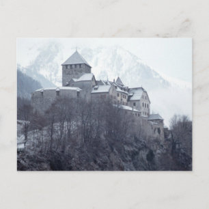 Carte Postale Château Vaduz Liechtenstein