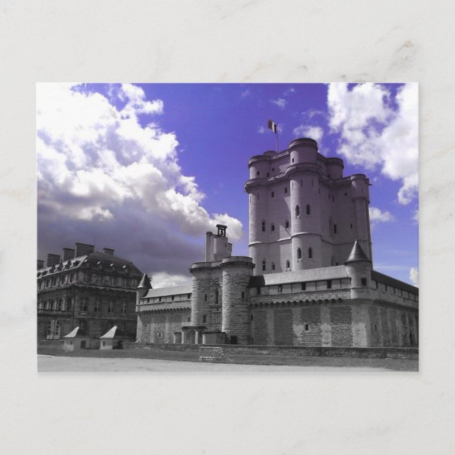 Carte Postale Château Vincennes, Paris (Devant)