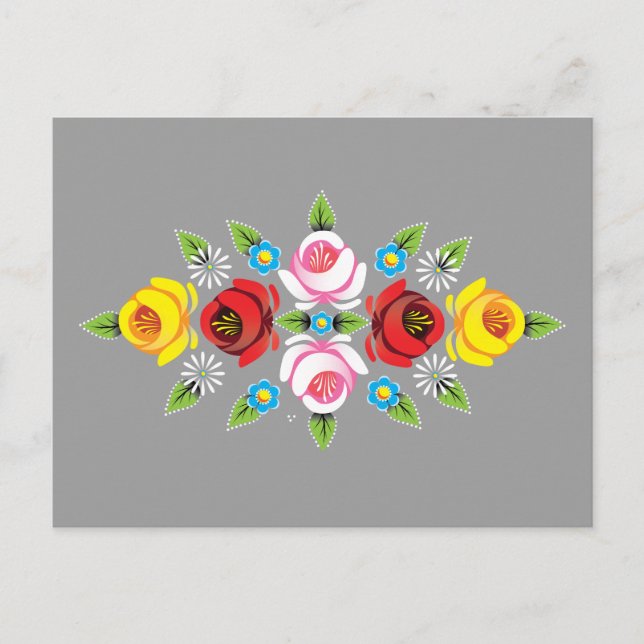 Carte Postale Châteaux - Art populaire traditionnel Canal (Devant)