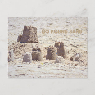 Carte postale Châteaux de sable