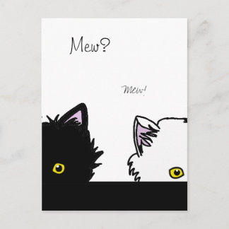 Carte Postale Chatons