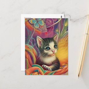 Carte Postale Chatons adorables 1