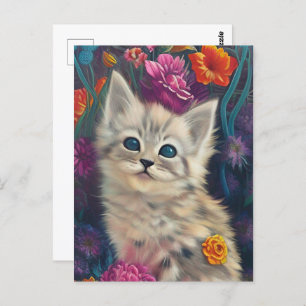 Carte Postale Chatons adorables 9