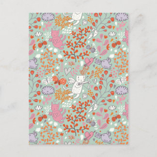 Carte Postale Chats anges