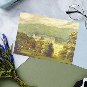 Carte Postale Chatsworth Derbyshire Jane Austen Darcy Pemberly