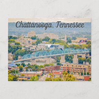 Carte postale Chattanooga Tennessee Skyline