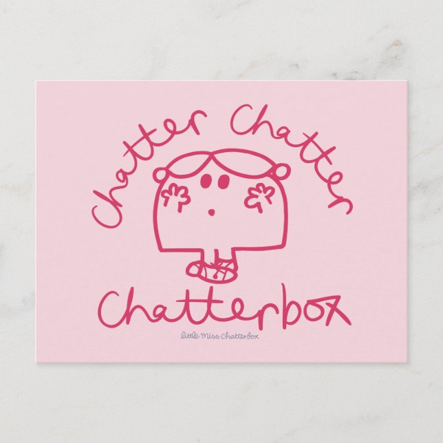 Carte Postale Chatter Chatter Chatterbox (Devant)