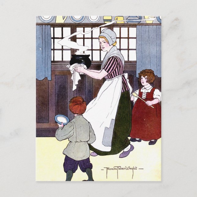 Carte postale chaude Pedding Pudding (Devant)